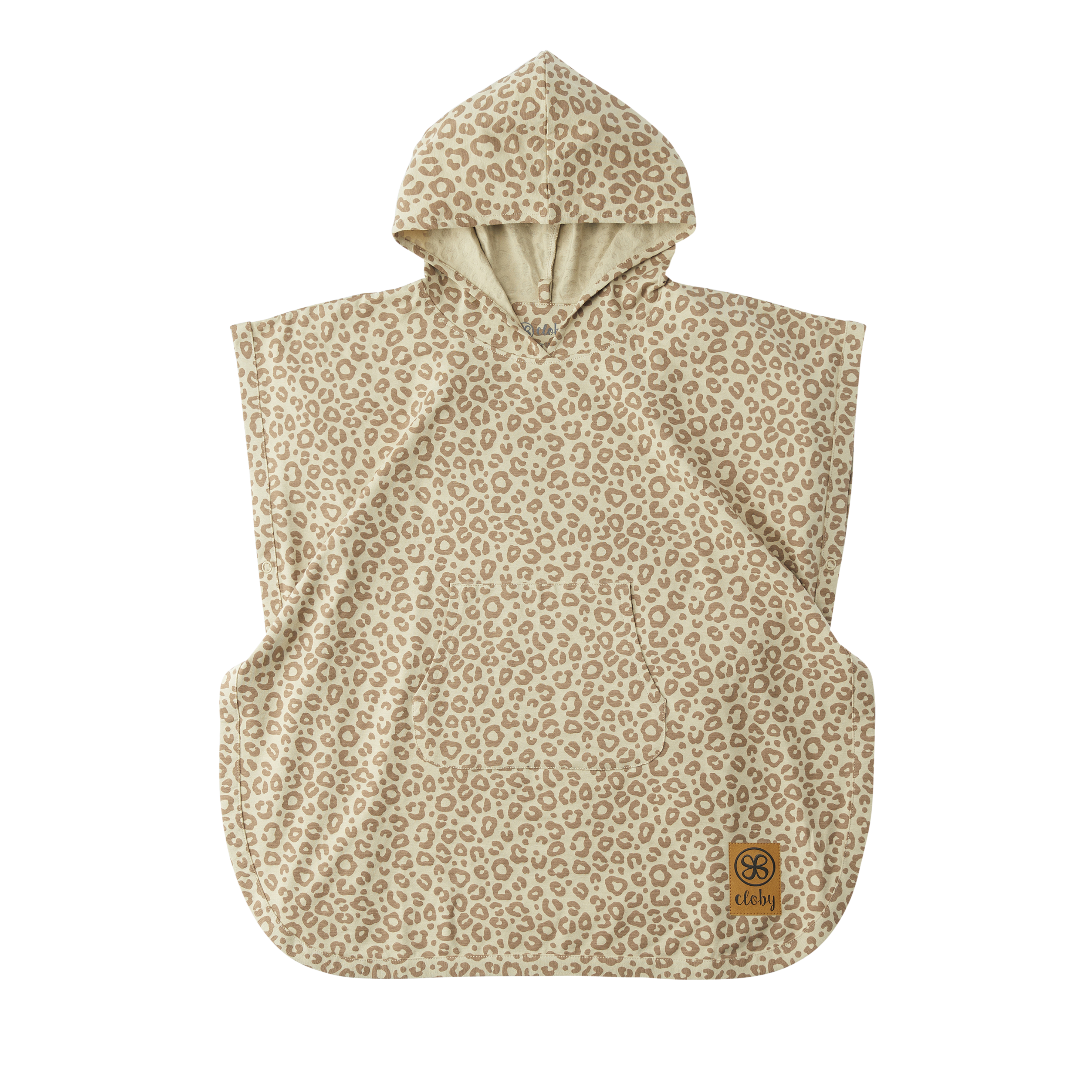UV-Poncho UPF 50+ Leopard Brown