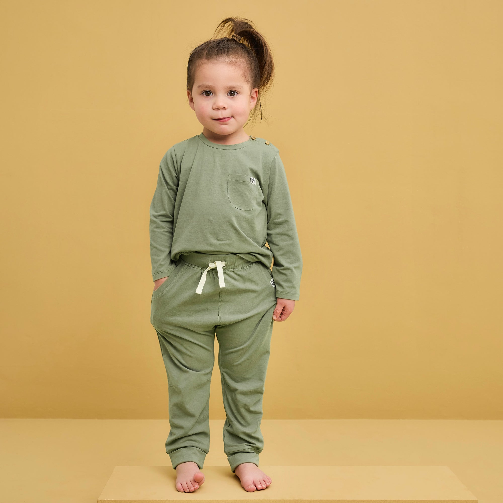 UV Langarmshirt UPF 50+ Olive Green