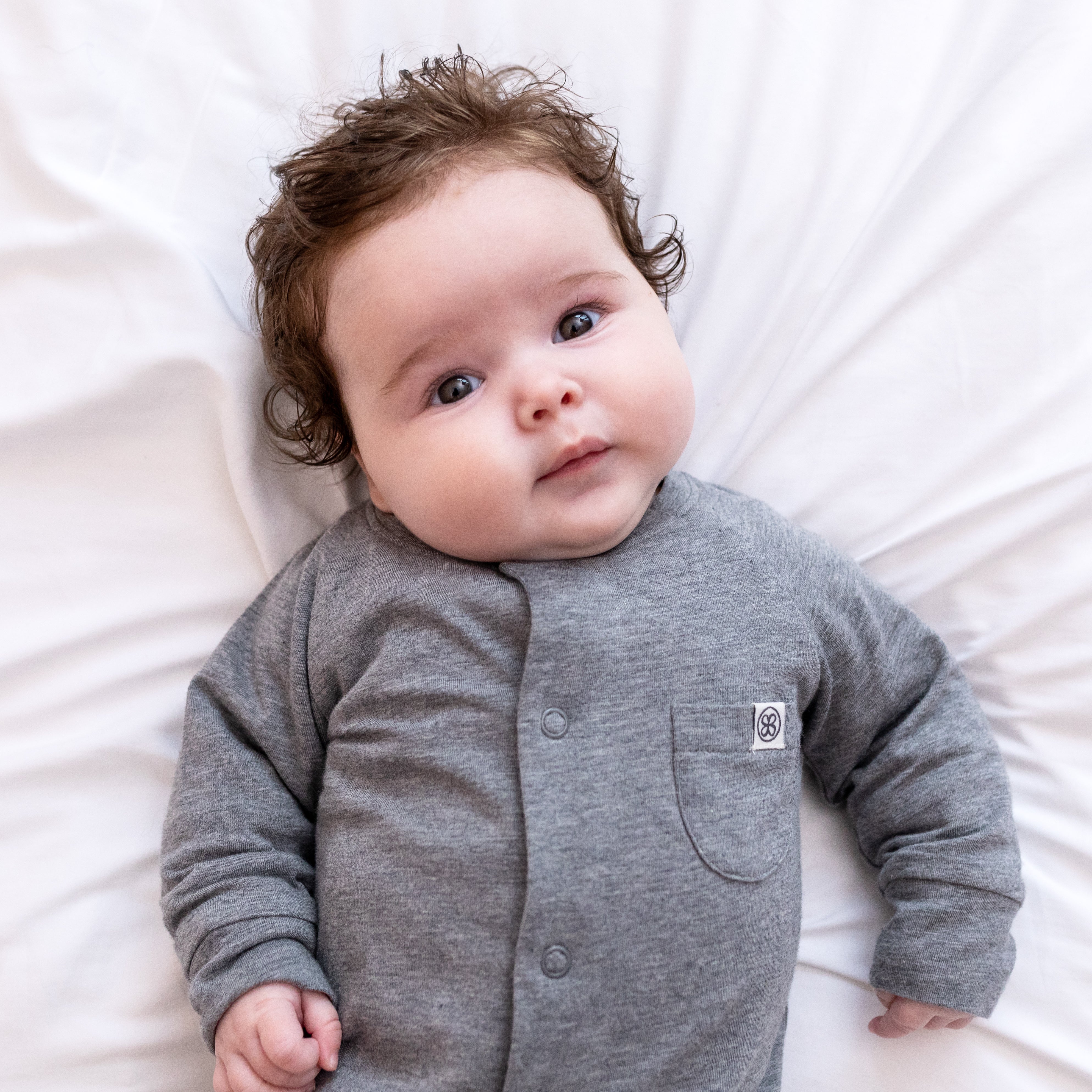 UV Babyoverall UPF 50+ Grey Stone