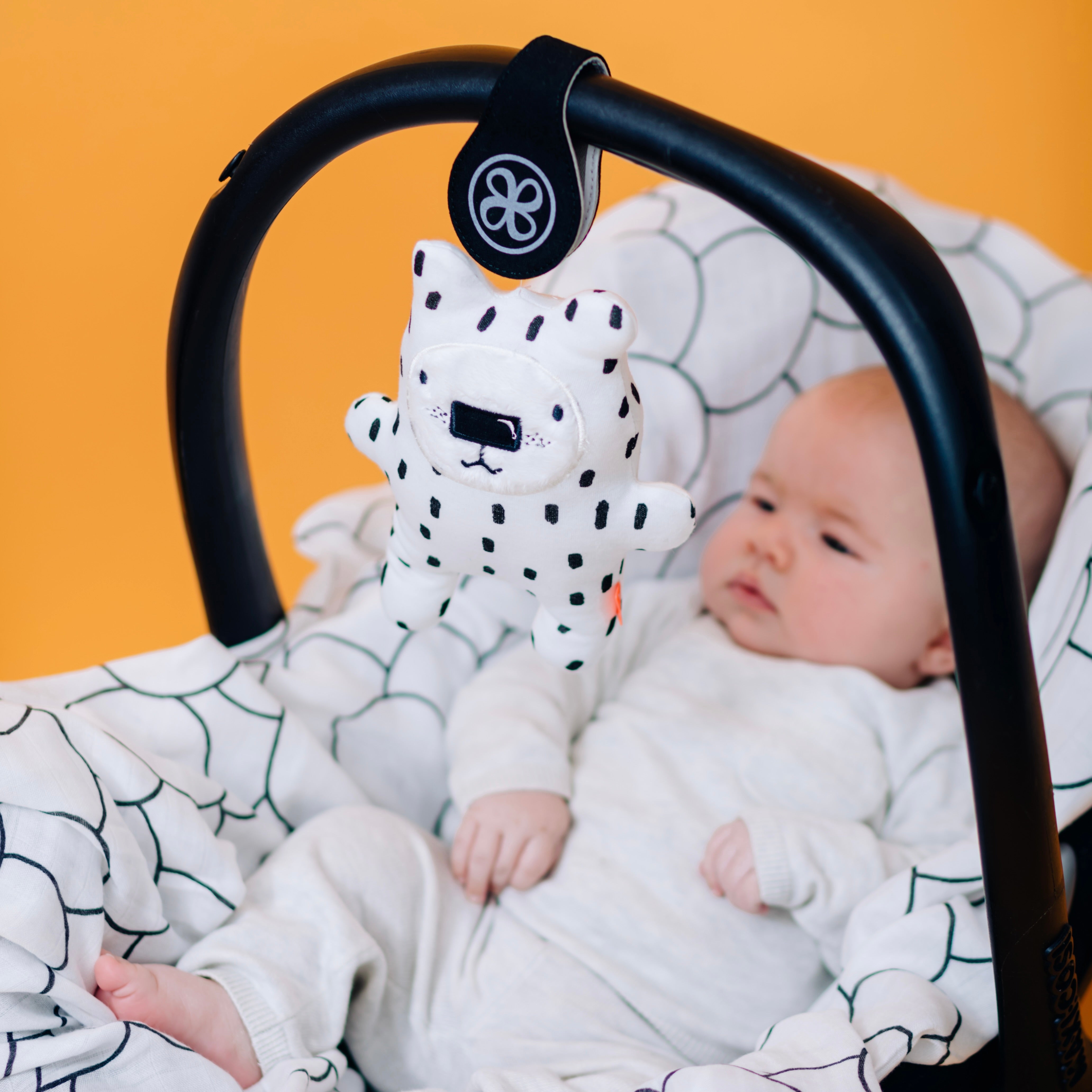 Leder Magnetclips Black/Grey