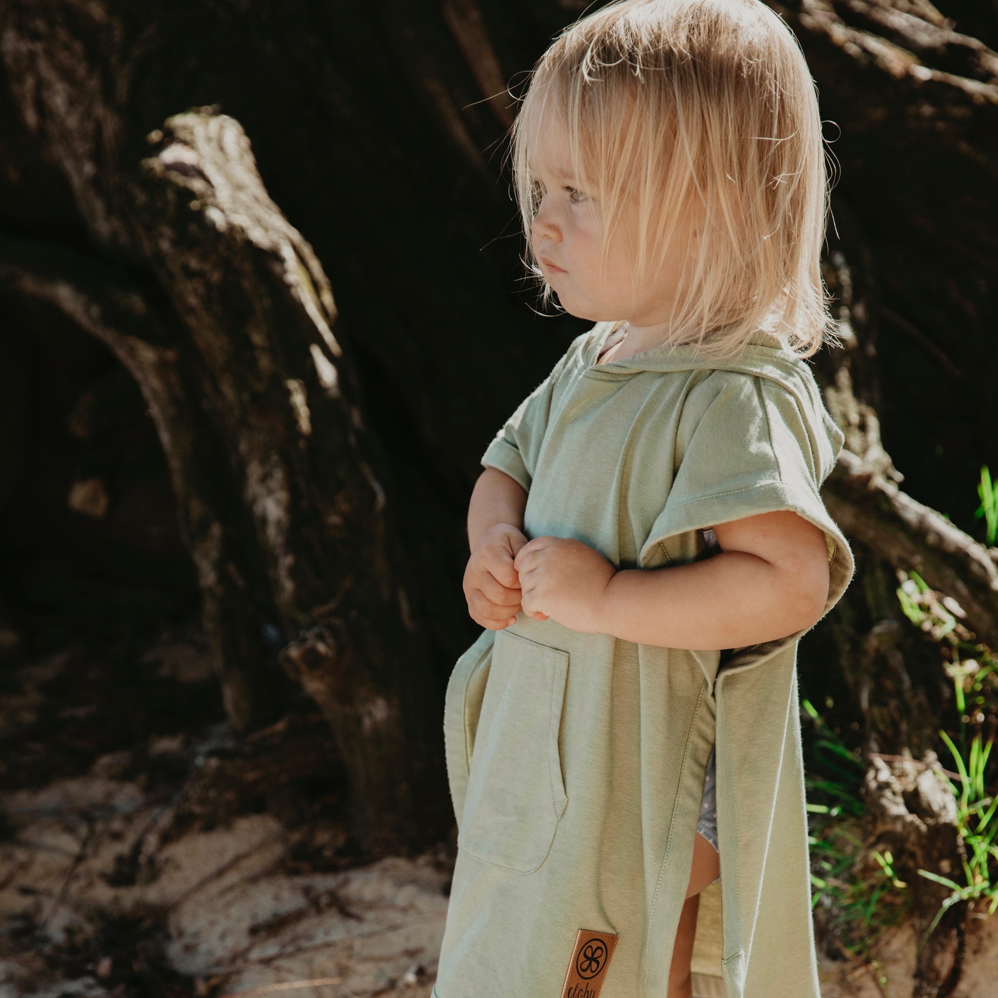 UV-Poncho UPF 50+ Olive Green