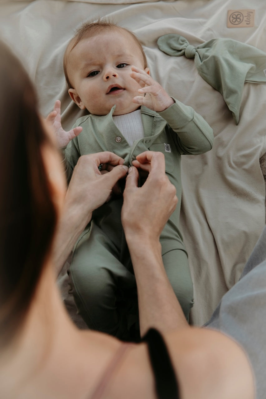 UV Babyoverall UPF 50+ Olive Green