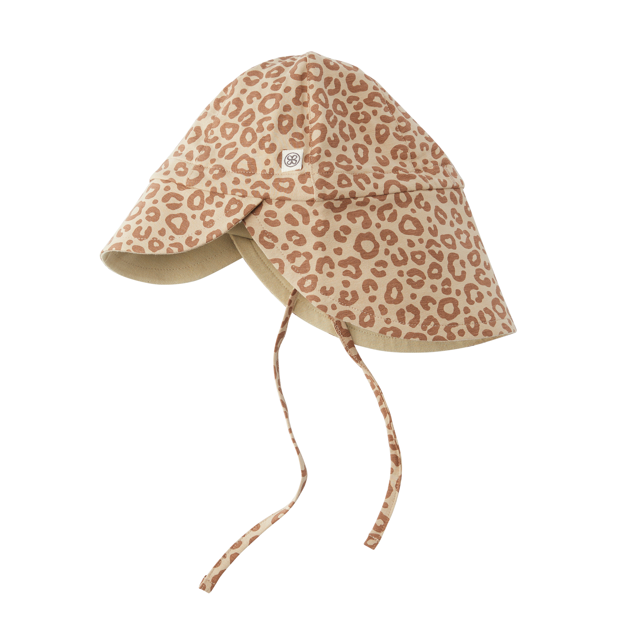 UV Sonnenhut UPF 50+ Leopard Brown/Sandy Beach