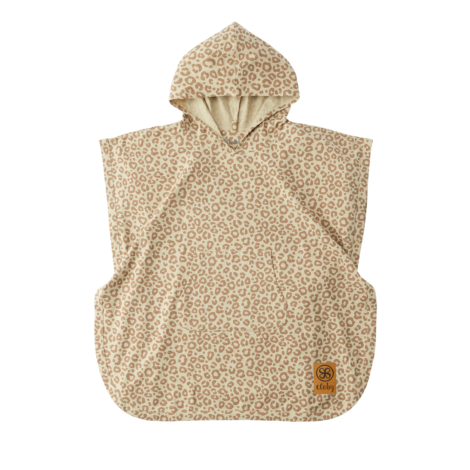 UV-Poncho UPF 50+ Leopard Brown