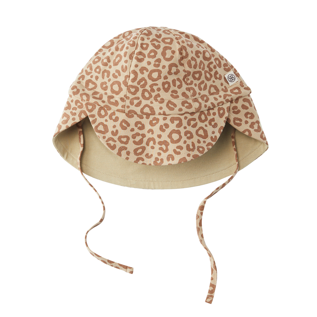 UV Sonnenhut UPF 50+ Leopard Brown/Sandy Beach