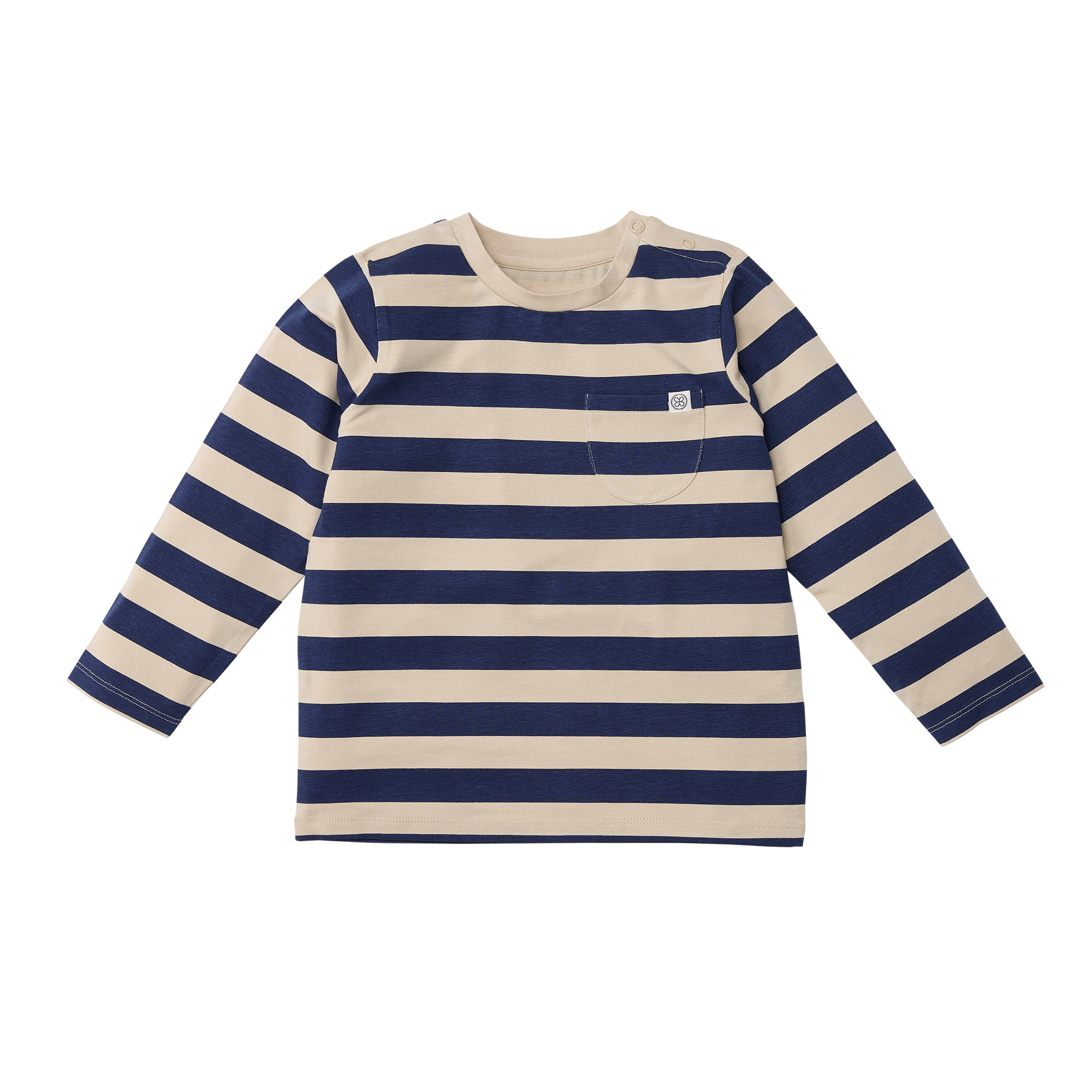UV Langarmshirt UPF 50+ Navy/Sandy Stripe