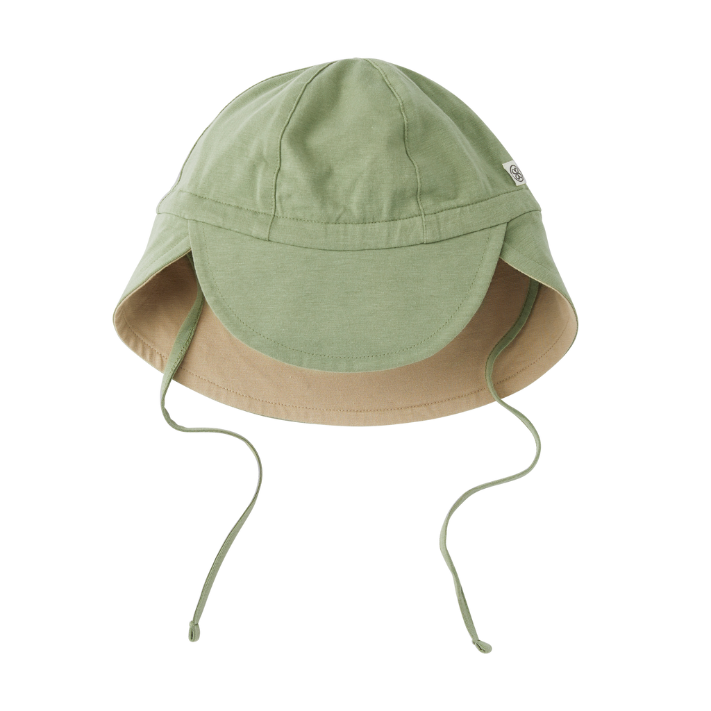 UV Sonnenhut UPF 50+ Olive Green/Sandy Beach